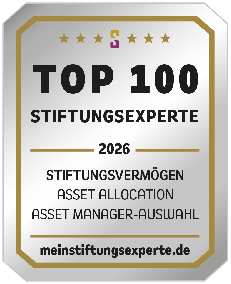 Siegel TOP 100 Stiftungsexperte