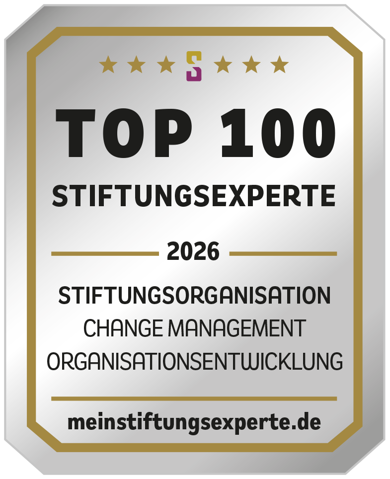 Siegel TOP 100 Stiftungsexperte