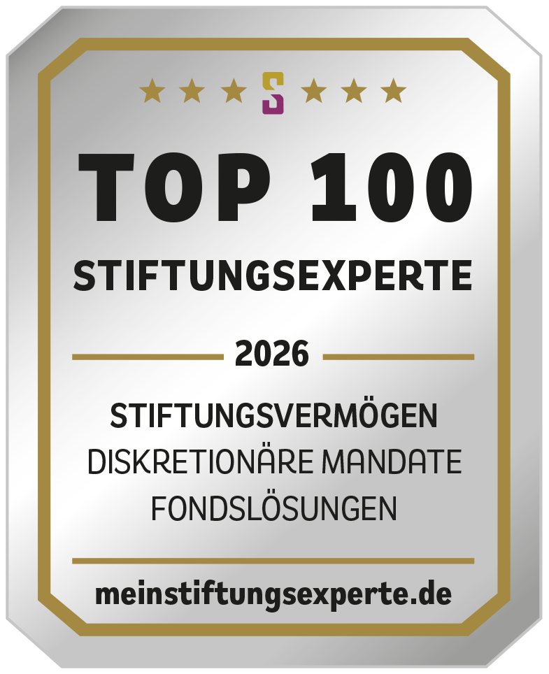 Siegel TOP 100 Stiftungsexperte